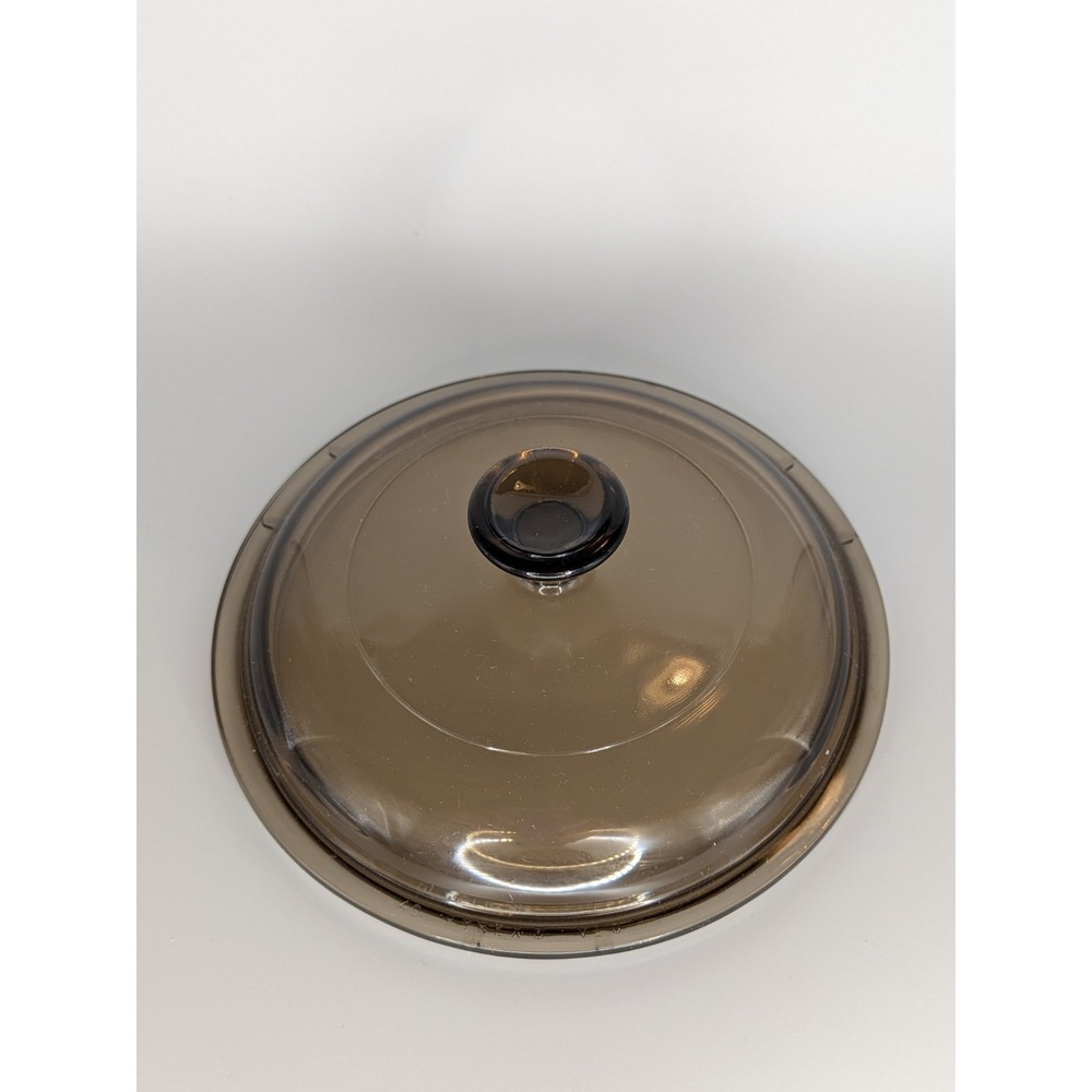 Pyrex Visions Amber Glass #623C Lid 1.5 Quart‎ Casserole Dish REPLACEMENT 623-C